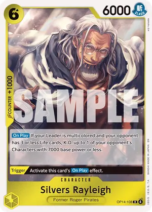 Carta Silvers Rayleigh OP14-108