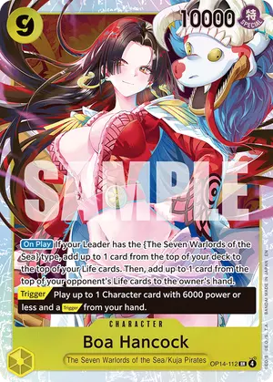 Carta Boa Hancock OP14-112
