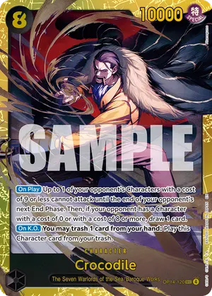 Carta Crocodile OP14-120
