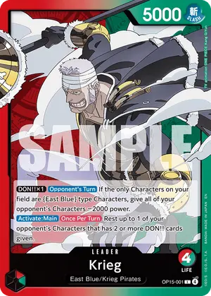 Carta Krieg OP15-001