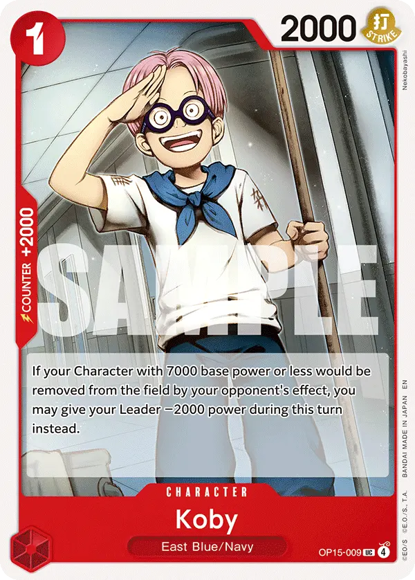 Koby OP15-009 card