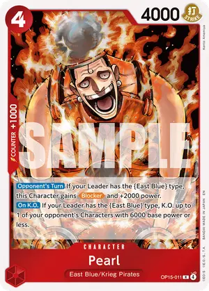 Carta Pearl OP15-011
