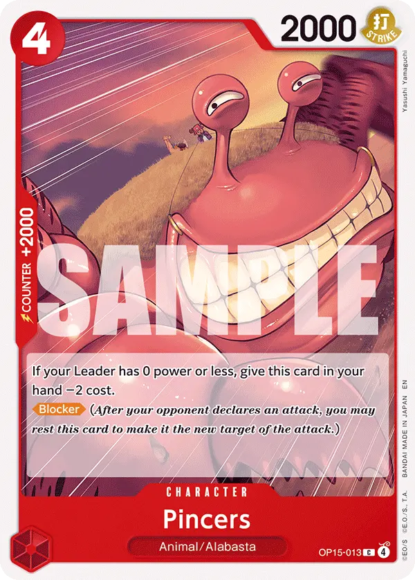 Carta Pincers OP15-013