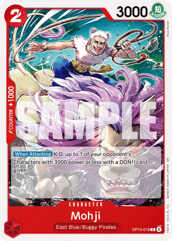 Carta Mohji OP15-018
