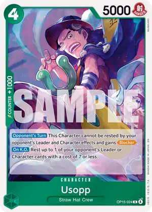Carta Usopp OP15-024