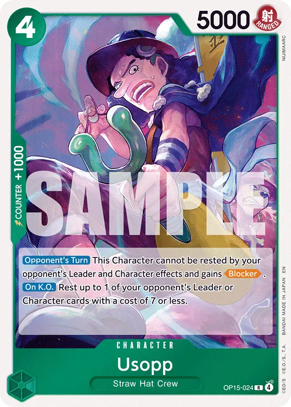 Carta Usopp OP15-024