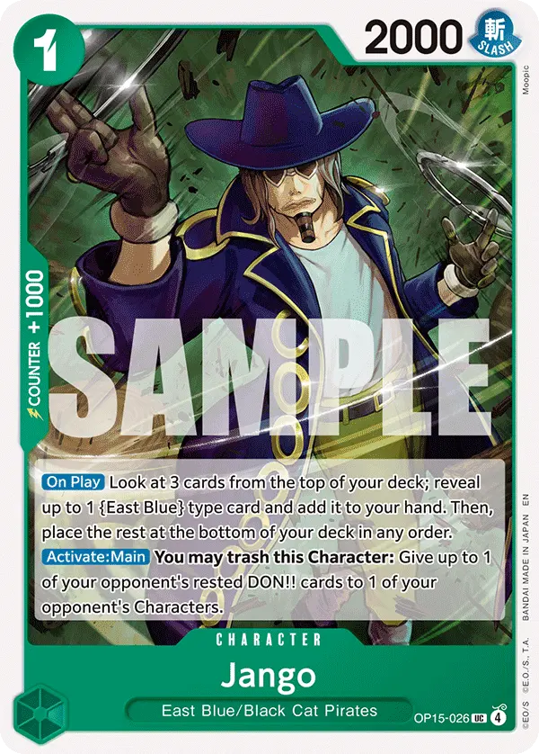 Carta Jango OP15-026