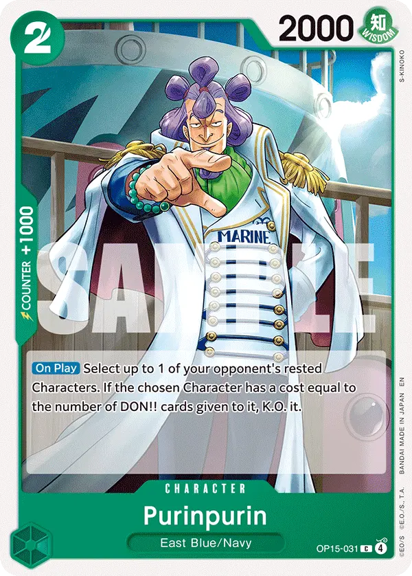 Purinpurin OP15-031 card