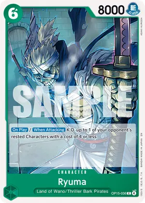 Carta Ryuma OP15-036