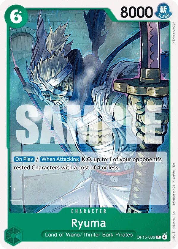 Carta Ryuma OP15-036