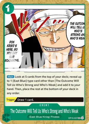 Carta It's an Order! Do Not Defy Me!!! OP15-038