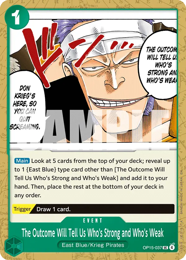 It's an Order! Do Not Defy Me!!! OP15-038 card