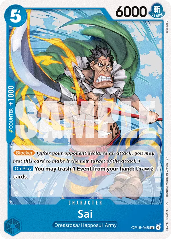 Carta Sai OP15-045