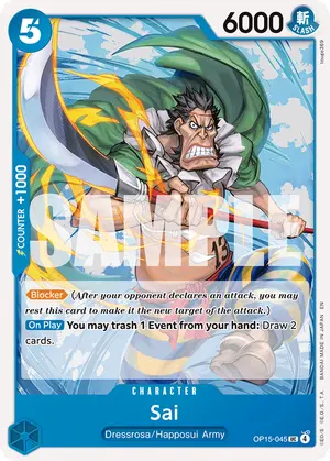 Carta Sai OP15-045