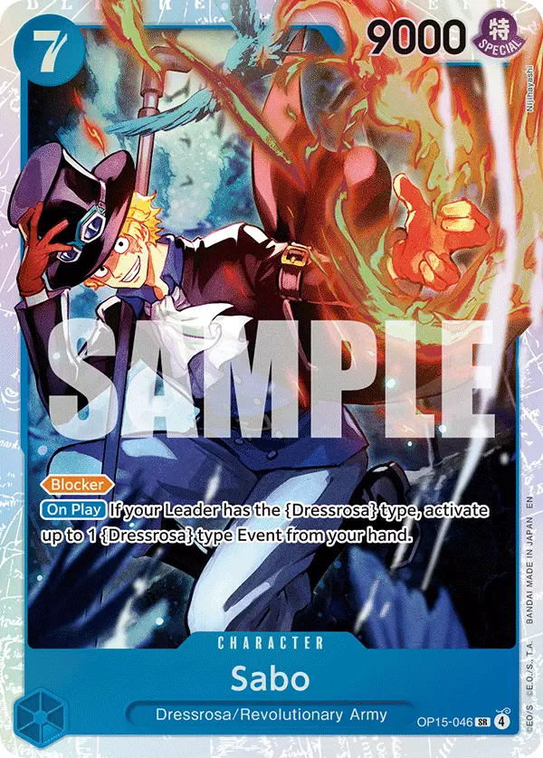 Carta Sabo OP15-046