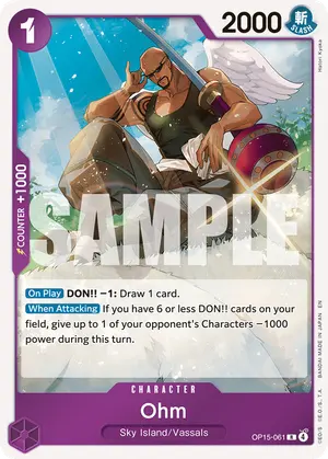 Carta Ohm OP15-061