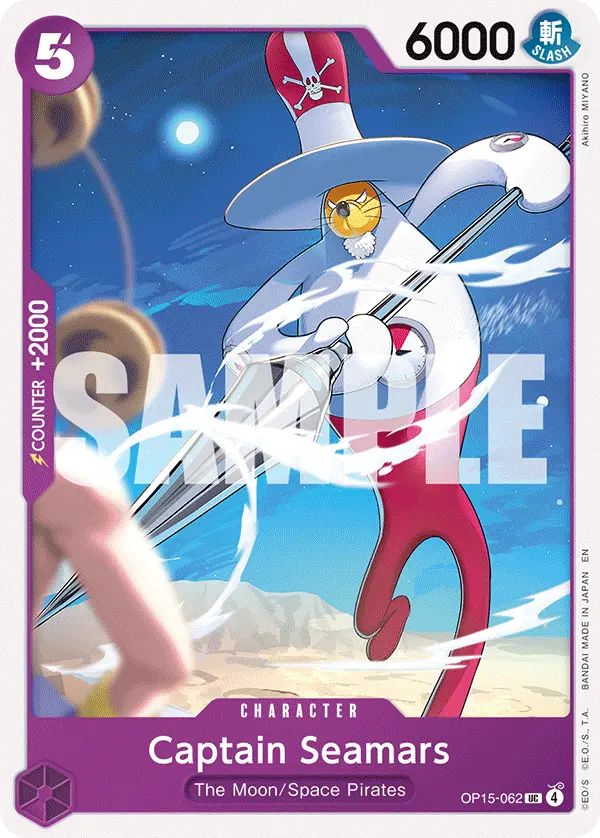 Captain Seamars OP15-062 card