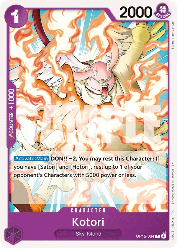 Kotori OP15-064 card