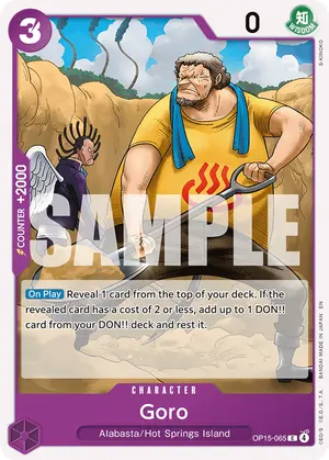 Carta Goro OP15-065
