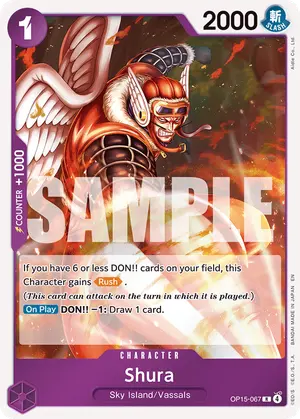 Carta Shura OP15-067
