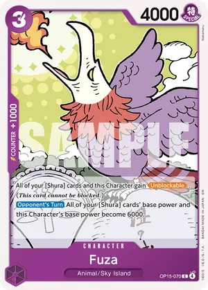 Carta Fuza OP15-070