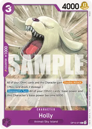 Carta Holly OP15-071