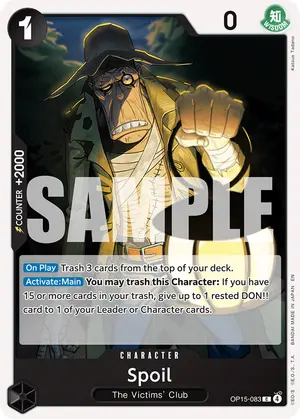 Carta Spoil OP15-083