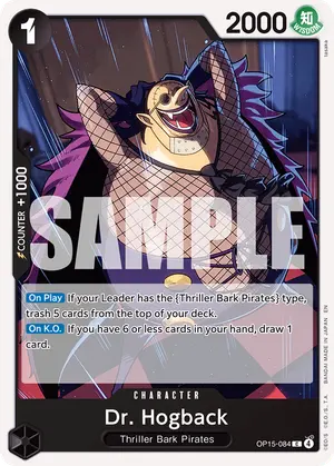Carta Dr. Hogback OP15-084