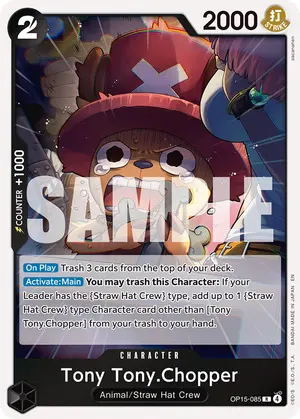 Carta Tony Tony.Chopper OP15-085