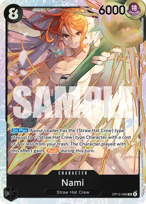 Carta Nami OP15-086
