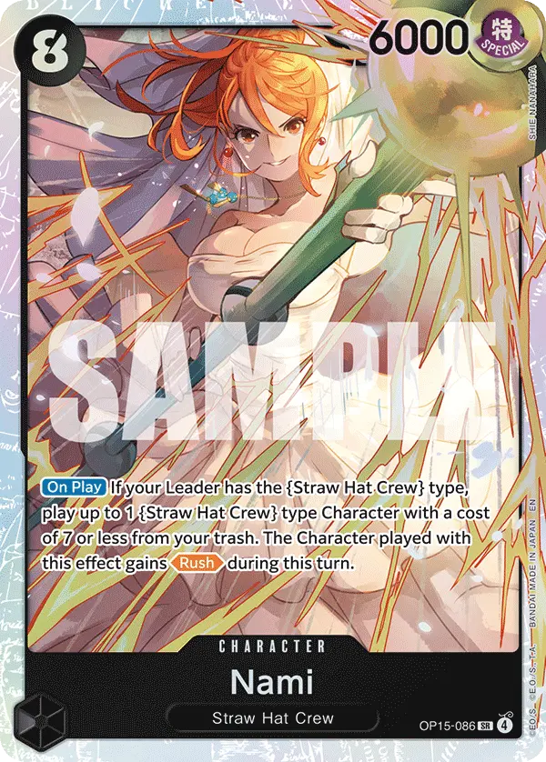 Carta Nami OP15-086