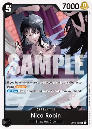 Carta Nico Robin OP15-087