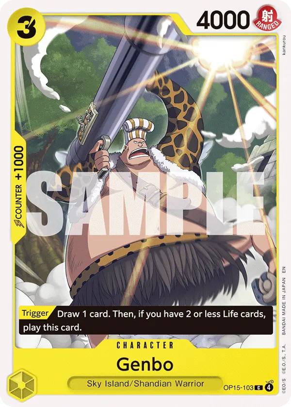Carta Genbo OP15-103