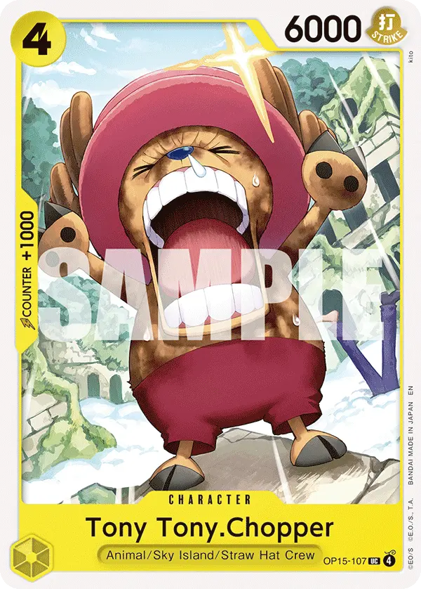Carta Tony Tony.Chopper OP15-107