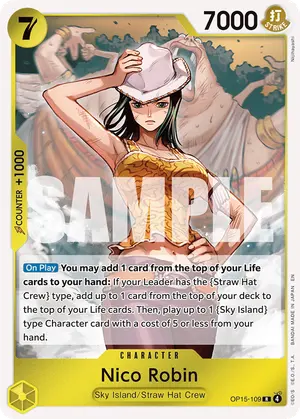 Carta Nico Robin OP15-109