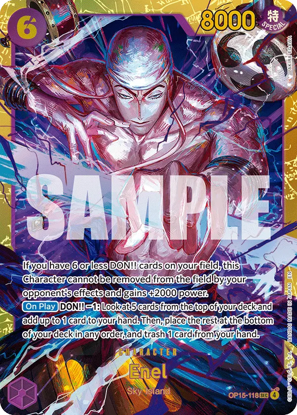 Carta Enel OP15-118