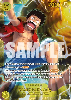Carta Monkey.D.Luffy OP15-119