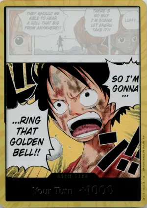 Carta DON!! Card (Luffy) (Gold)