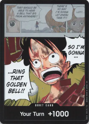 Carta DON!! Card (Luffy)