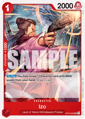 Carta Izo OP16-002