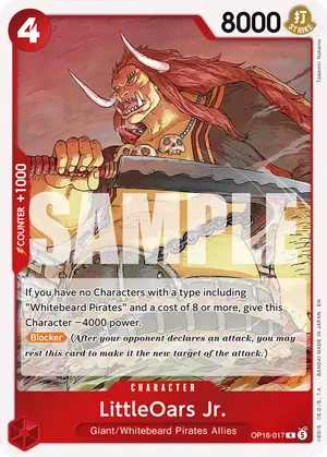 Carta LittleOars Jr. OP16-017