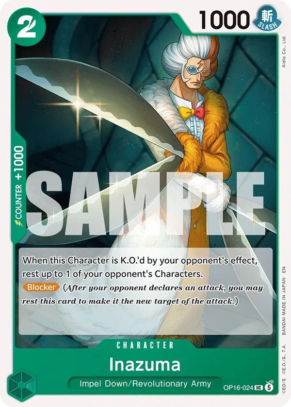 Inazuma OP16-024 card