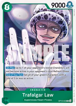 Carta Trafalgar Law OP16-030