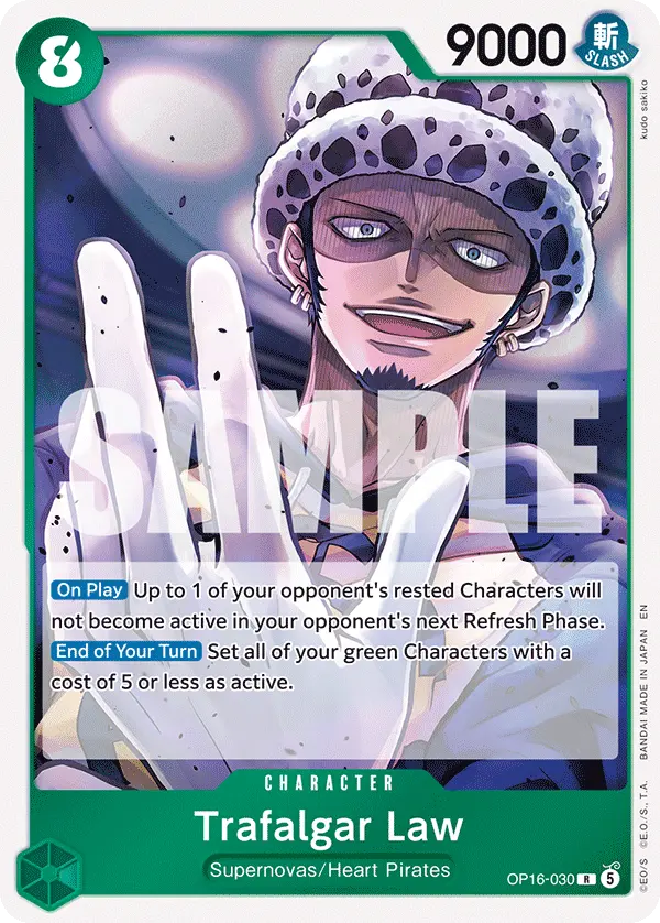 Carta Trafalgar Law OP16-030