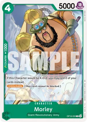 Carta Morley OP16-033