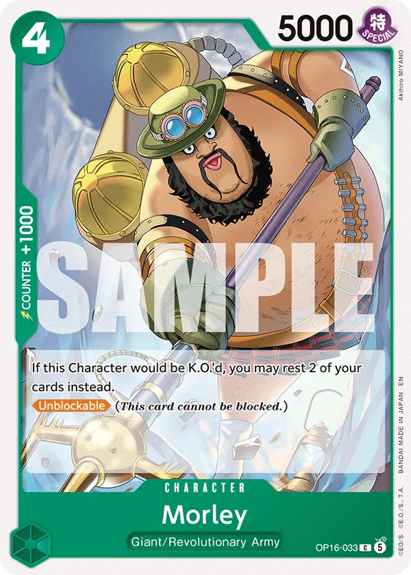 Morley OP16-033 card