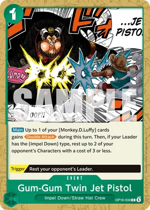 Carta Gum-Gum Twin Jet Pistol OP16-039