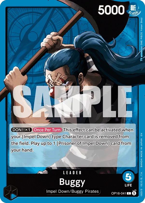 Buggy OP16-041 card