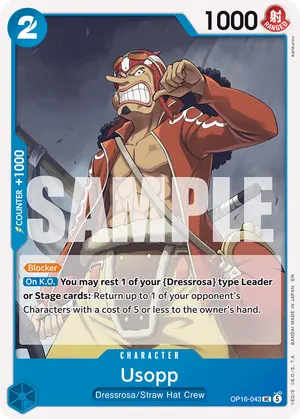 Carta Usopp OP16-043