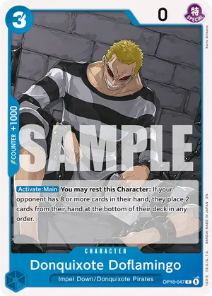 Carta Donquixote Doflamingo OP16-047